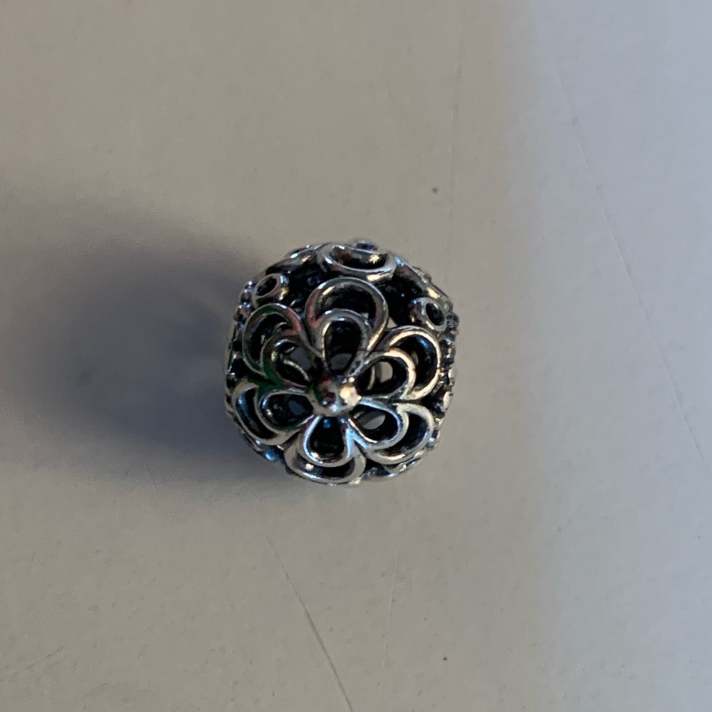 Silver Pandora bead